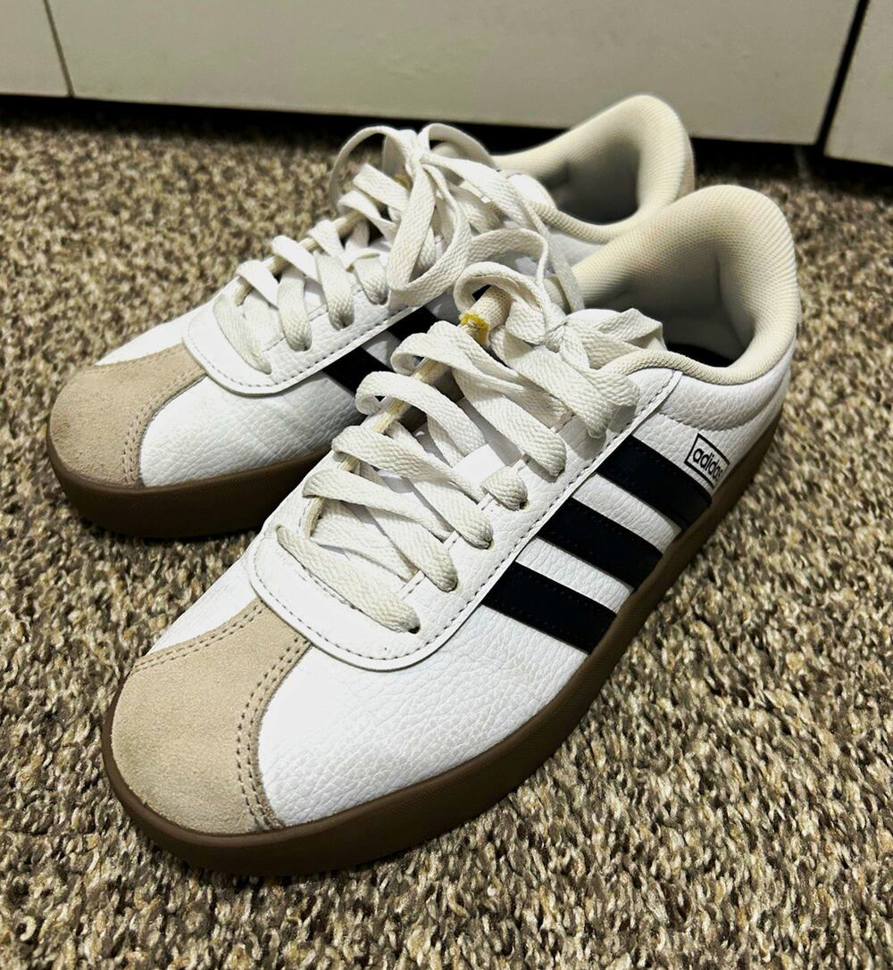 Adidas Women’s VL Court 2.0 Size 6 White
